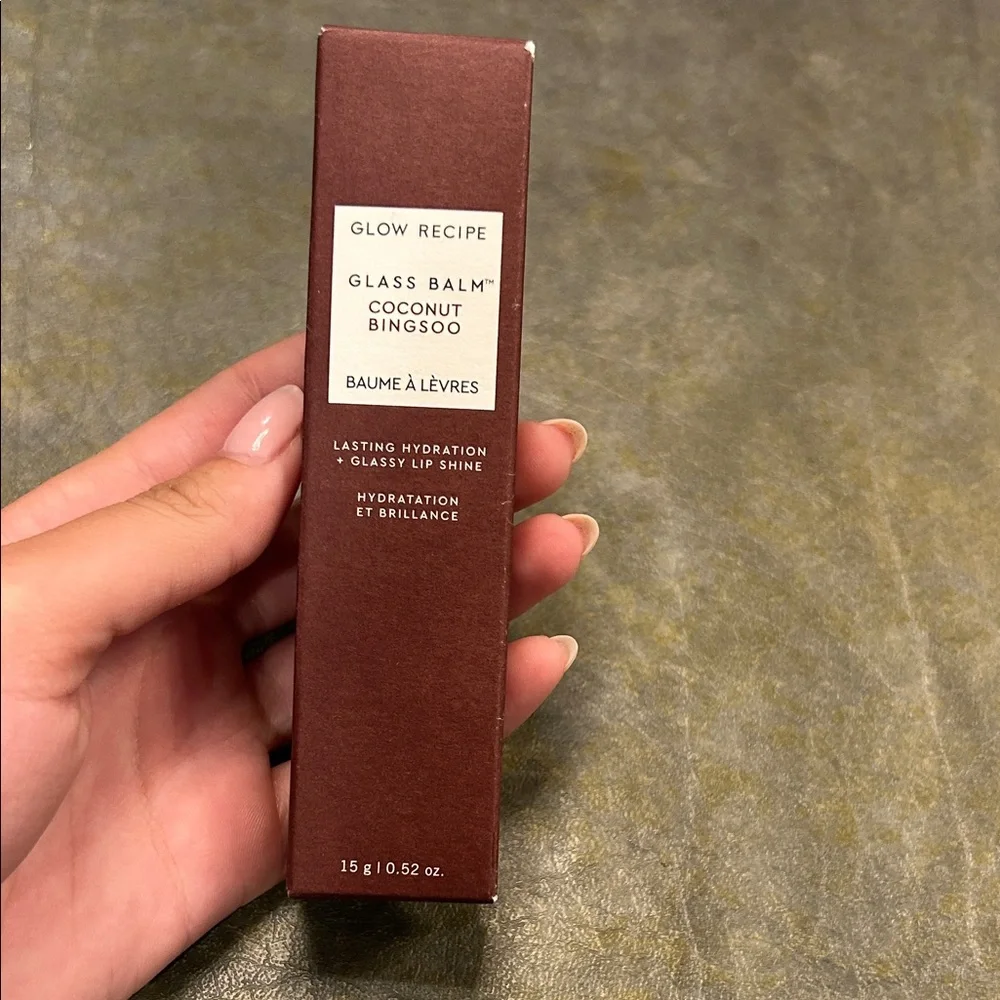 Glow Recipe Glass Balm Lip Treatment- Coconut Bingsoo